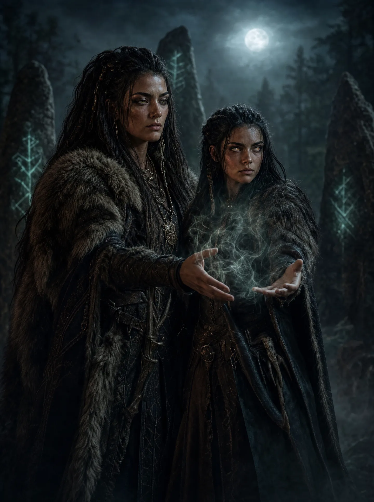 Forging the heir — wild-magic passing from mother to daughter
